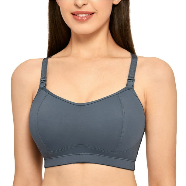 Gratlin Womens Racerback Support Seamless Maternity Nursing Bra Gratlin Womens Racerback Support Seamless Maternity Nursing Bra
